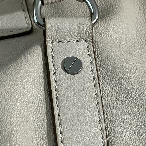 Michael Kors Large Clay Color Hamilton Satchel Tote Bag Padlock Shoulder Strap - Picture 13 of 16